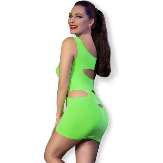 Chilirose Dresses CHILIROSE - CR 4621 DRESS GREEN S/M