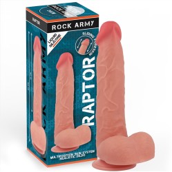 Rock Army ROCKARMY - LIQUID SILICONE RAPTOR 24 CM -O- 4.4 CM