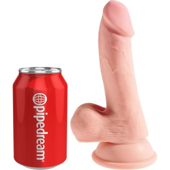 King Cock Plus KING COCK - TRIPLE DENSITY DILDO 14 CM