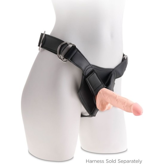 King Cock Plus KING COCK - TRIPLE DENSITY DILDO 14 CM