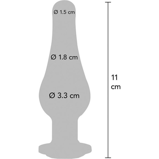 Toyjoy ANAL PLAY TWILIGHT BUM BIJOU MEDIUM ANAL PLUG