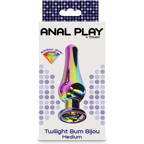 Toyjoy ANAL PLAY TWILIGHT BUM BIJOU MEDIUM ANAL PLUG