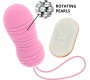 Ohmama Stimulating OHMAMA - REMOTE CONTROL EGG 7 MODES ROTATION PINK