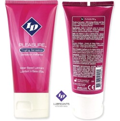 Id Pleasure WATER BASED LUBRICANT TINGING SENSATION TRAVEL TUBE 60 ML