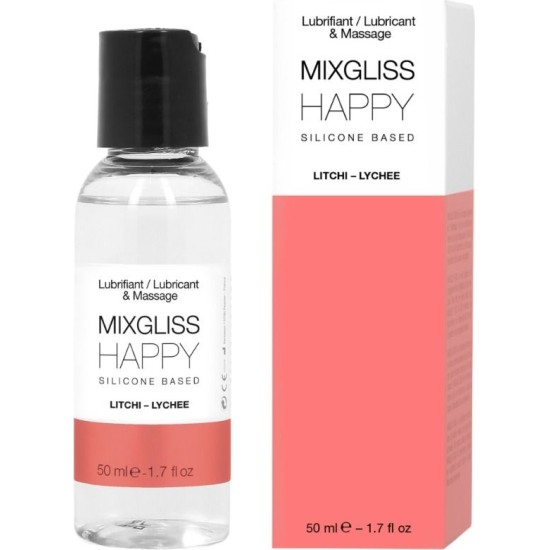 Mixgliss HAPPY LITCHI SILICONE LUBRICANT 50 ML