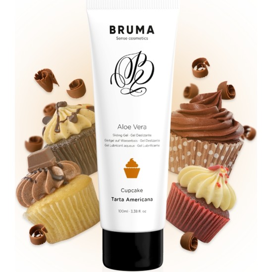 Bruma ALOE VERA SLIDING GEL CUPCAKE FLAVOR 100 ML