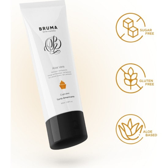 Bruma ALOE VERA SLIDING GEL CUPCAKE FLAVOR 100 ML