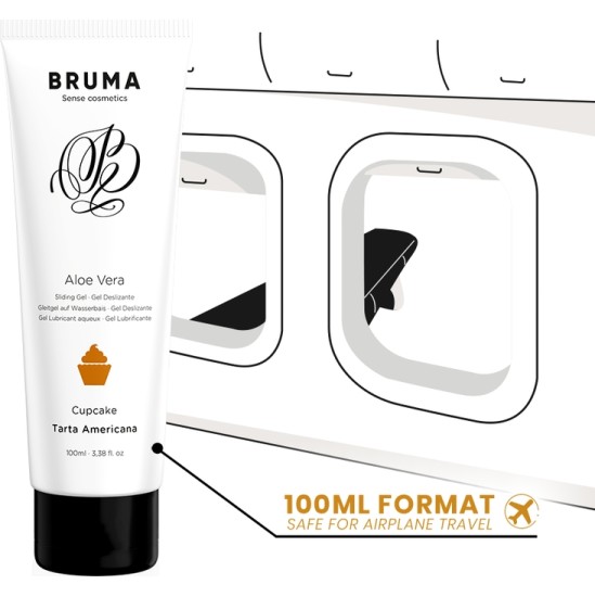 Bruma ALOE VERA SLIDING GEL CUPCAKE FLAVOR 100 ML