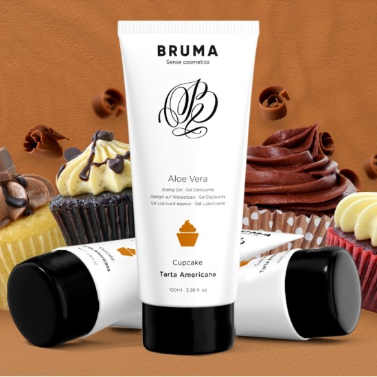 Bruma ALOE VERA SLIDING GEL CUPCAKE FLAVOR 100 ML