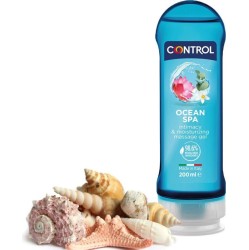 Control Lubes CONTROL - 2 EN 1 MASSAGE & PLEASURE MEDITERRANEAN SEA 200 ML