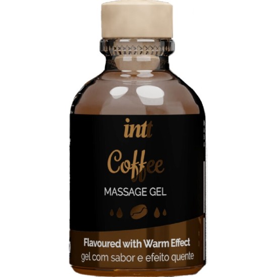 Intt Massage & Oral Sex HOT EFFECT COFFEE FLAVOR MASSAGE GEL