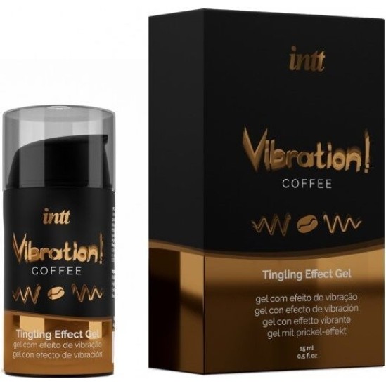 Intt Massage & Oral Sex HOT EFFECT COFFEE FLAVOR MASSAGE GEL
