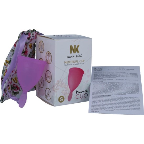 Nina Kik&iacute; MENSTRUAL CUP PURPLE - SIZE S