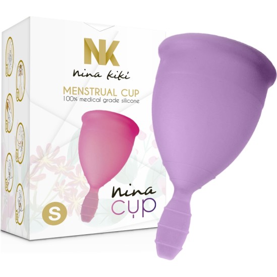 Nina Kik&iacute; MENSTRUAL CUP PURPLE - SIZE S
