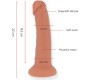 Oninder LARGE BOGOT&Aacute; VIBRATOR DILDO 9 SPEEDS NATURAL 22 CM -O- 4.5 CM - FREE APP