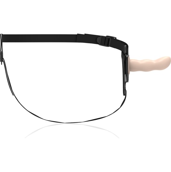 Fetish Submissive Harness FLESH SILICONE G-SPOT 12.5 CM