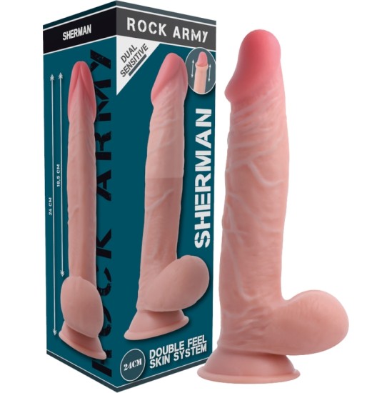 Rock Army ROCKARMY - HARNESS + DUAL DENSITY SHERMAN 24 CM -O- 4.62 CM