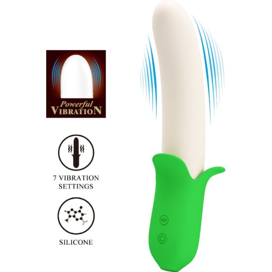 Pretty Love BANANA KNIGHT SUPER POWER 7 SILICONE VIBRATIONS