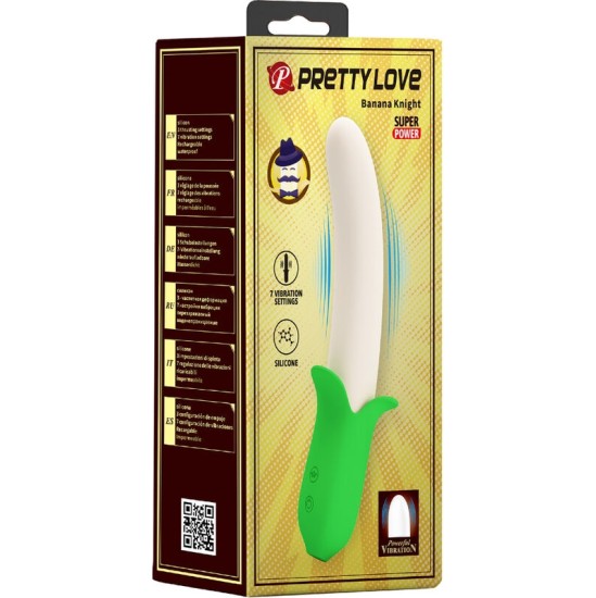 Pretty Love BANANA KNIGHT SUPER POWER 7 SILICONE VIBRATIONS