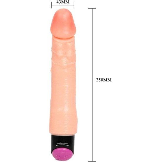 Baile Vibrators BAILE - FLEXIBLE REALISTIC VIBRATOR 25 CM