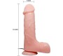 Baile NATURAL BARBARA REALISTIC VIBRATOR 21 CM