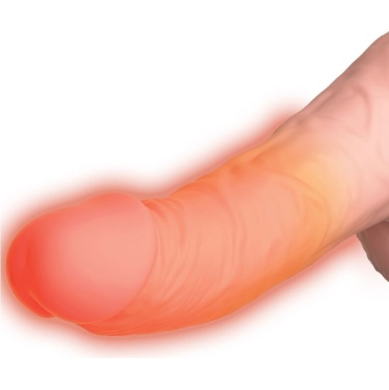 King Cock Plus KING COCK - PLUS TRIPLE THREAT LIGHT SKIN TONE