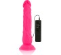 Diversia FLEXIBLE VIBRATING DILDO PINK 21 CM -O- 4.9 CM