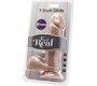 Get Real DILDO 18 CM WITH BALLS VIBRATOR SKIN