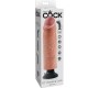 King Cock 25.5 CM VIBRATING COCK FLESH