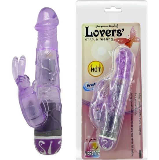 Baile Vibrators BAILE - MULTISPEED VIBRATORS WITH LILAC RABBIT