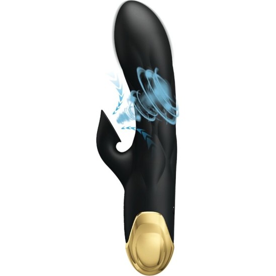 Pretty Love C-Type PRETTY LOVE - BLACK RECHARGEABLE GOLD PLATED LUXURY VIBRATOR