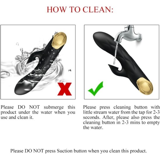 Pretty Love C-Type PRETTY LOVE - BLACK RECHARGEABLE GOLD PLATED LUXURY VIBRATOR