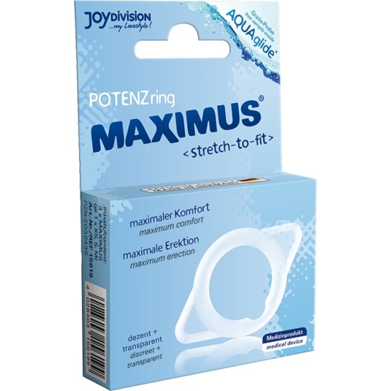 Joydivision MAXIMUS RING PACK XS + S + M SIZE