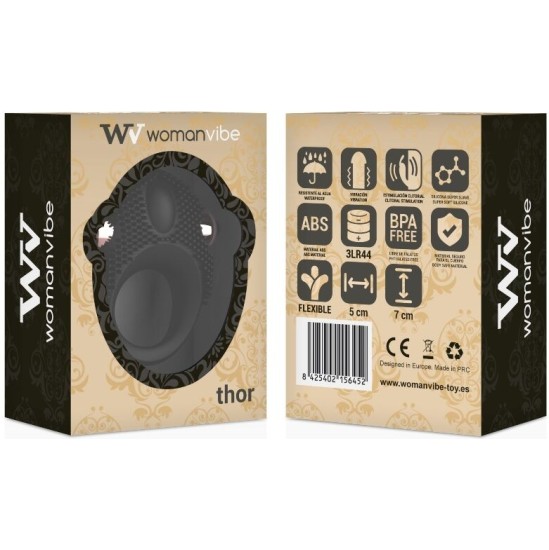Womanvibe THOR SILICONE VIBRATOR RING