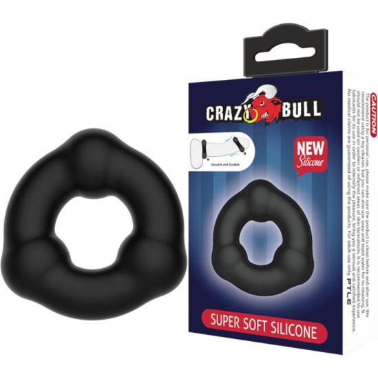 Crazy Bull SUPER SOFT SILICONE RING WITH NODULES