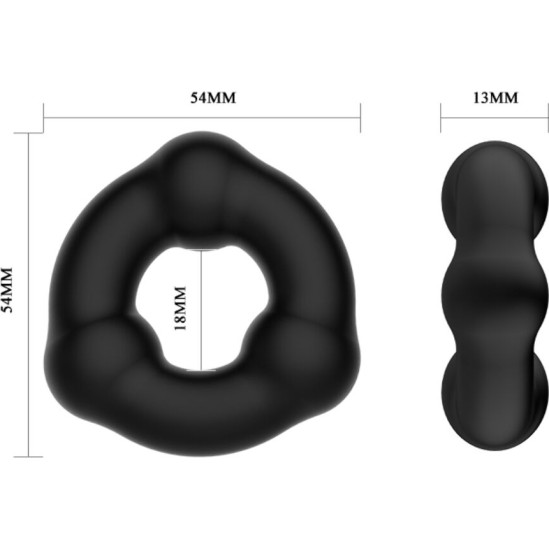 Crazy Bull SUPER SOFT SILICONE RING WITH NODULES