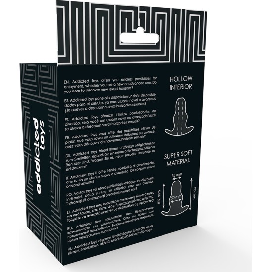 Addicted Toys MEDIUM ANAL DILATOR 11 CM - TRANSPARENT