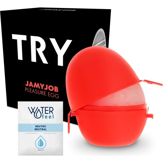 Jamyjob EGG MASTURBATOR BLACK VERSION DISCRETT
