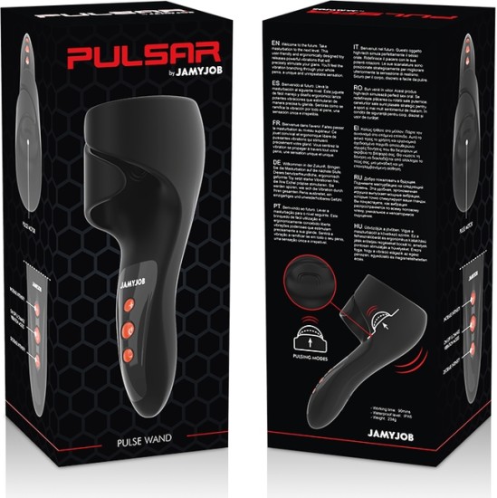 Jamyjob PULSAR WAND VIBRATION AND PULSATION MODES