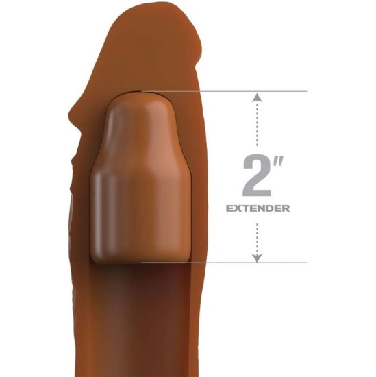 Fantasy X-Tensions FANTASY X- TENSIONS - PIPEDREAMS SLEEVE 20,32 CM + 5,00 CM INCH PLUG CARAMEL