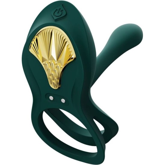 Zalo BAYEK VIBRATING COUPLES RING GREEN