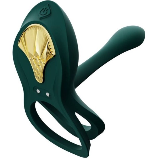 Zalo BAYEK VIBRATING COUPLES RING GREEN
