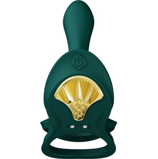 Zalo BAYEK VIBRATING COUPLES RING GREEN