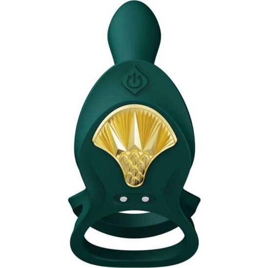 Zalo BAYEK VIBRATING COUPLES RING GREEN