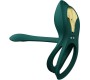 Zalo BAYEK VIBRATING COUPLES RING GREEN