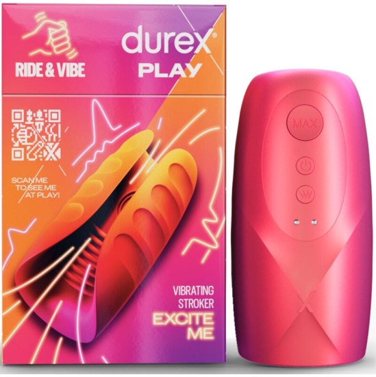 Durex Toys DUREX - TOY RIDE & VIBE VIBRATOR MASTURBATOR