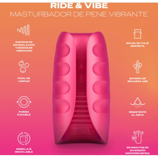 Durex Toys DUREX - TOY RIDE & VIBE VIBRATOR MASTURBATOR