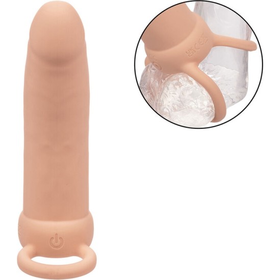 Calexotics MAXX THICK DUAL PENETRATOR 10 VIBRATIONS FLESH