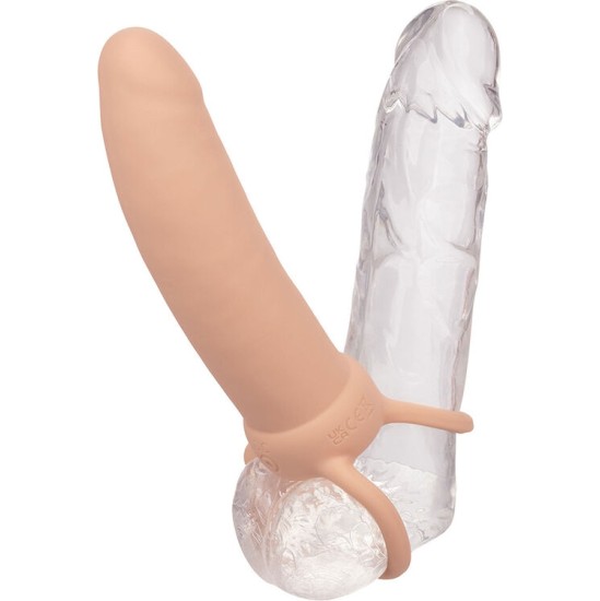 Calexotics MAXX THICK DUAL PENETRATOR 10 VIBRATIONS FLESH