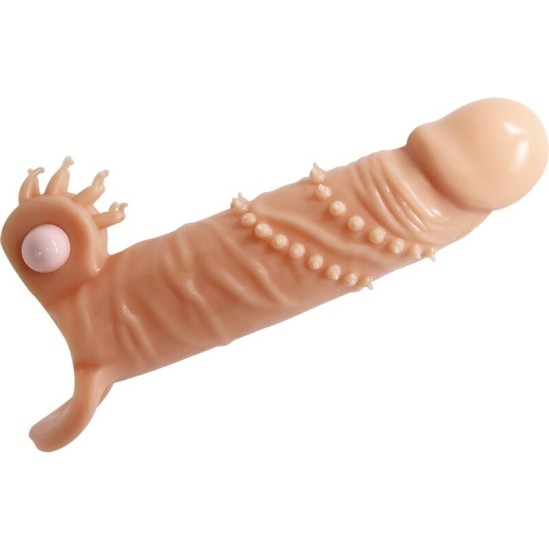 Pretty Love CONNOR PENIS SLEEVE + CLITORIS STIMULATOR FLESH